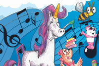 Unicorn Lovers Book Set by Unicorn Jazz, With Unicorn Playtime Puppets, Coloring pages, Unicorn Headband, Curriculum and More!