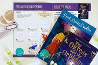 Children's subscription book box featuring the best in children's fiction and tailor-made activity packs bringing each story to life.