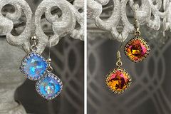 European Crystal Earrings