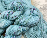 Monthly Hand-dyed Yarn Box - pattern & stitch markers included from Wonderland Yarns