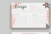 New recipe cards each month to make for your family and friends to enjoy. They are sure to love all of them. From pot roast to cookies 