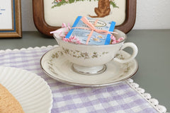 Vintage Teacup Club Duo - Teacup and Saucer