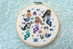 Rag Tag Box DIGITAL Cross Stitch Patterns