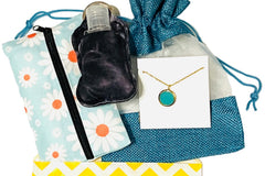 Box of Happies Grab Bags offer fun surprises each month! Jewelry, accessories, bath and body, stationary, home decor, and more!