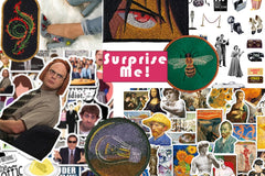 PatMagPin- It's a patch & a magnet & a pin! PLUS Stickers!