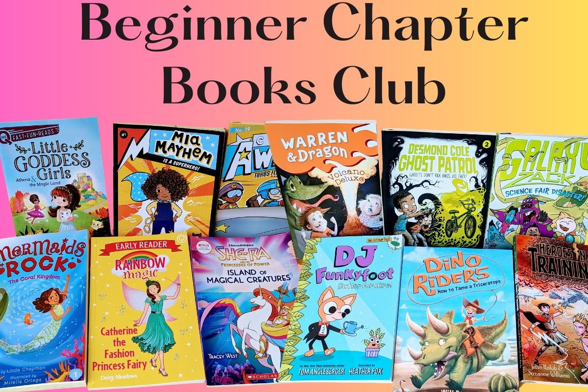 Beginner Chapter Books Club for Kids (ages 7-9) - Cratejoy