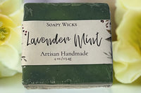 Lavender Mint Bar Soap - Will be sent sample size bar in varying scents. Every bar of our soap is handcrafted using sustainable Practices