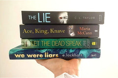 surprise box of 4 books these are 4 fiction books with Science Fiction and Fantasy Genre. perfect for gift and book lovers