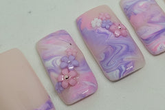 Luxury Fun Designed press on nails 2 sets per month