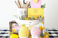 Tiered Tray Decor Items Box