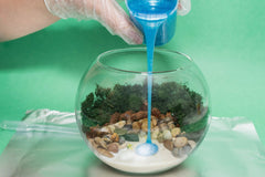 Adults & Crafts Monthly Craft Subscription Box - One of our Past Boxes- Resin Terrarium DIY Craft Kit