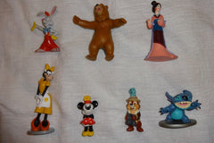 You get seven different Disney PVC figures in every cake toppers subscription box from Whatsits Galore