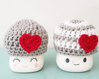 Seasonal Marshmallow Mug Hat Farmhouse Tiered Tray Decor Box