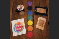BOX CONTAINING OHM BOX ITEMS FOR THIS THEME: CHAKRA                                                           