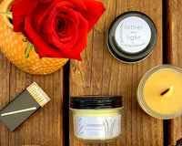 Soy Wax Candle Trio scented with Essential Oils