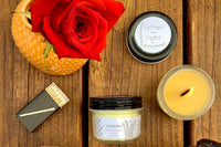 Soy Wax Candle Trio scented with Essential Oils