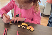 DIY Wooden Art Building Sets