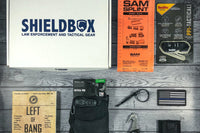 ShieldBox Subscription Box for Police Officers - Monthly duty gear and tactical equipment for law enforcement professionals. 