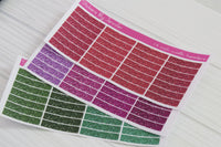 Functional Planner Sticker Bundle