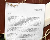 Blind Date with Literary Letters