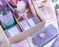 Wine Tumbler Scented Candle Spa Gift Box