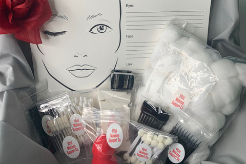 Sampler Makeup Application Bag