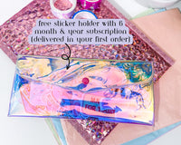 Adult Waterproof Vinyl Sticker Subscription