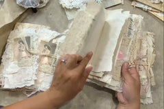 Handmade Shabby Chic Junk Journal