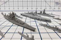 1:1800 Scale Naval Miniature Fleet Pack