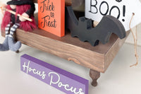 Tiered Tray pieces to paint at home Subscribe for October 2023 DIY Box.