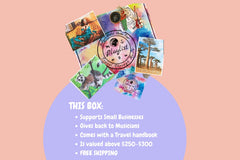 Gift a travel through music box. Featured in the Boston globe and forbes magazine. Travel and music lovers unite!