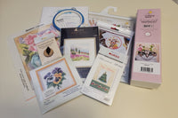 Wizardi Cross Stitch Supplies Subscription Box for DIY, Needlework and Craft Fans - Starter Pack