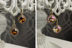 European Crystal Earrings