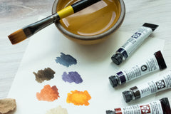 WatercolorSnacks -A Quarterly Subscription Box for Watercolor Enthusiasts. Build a foundation of skills and master new techniques.