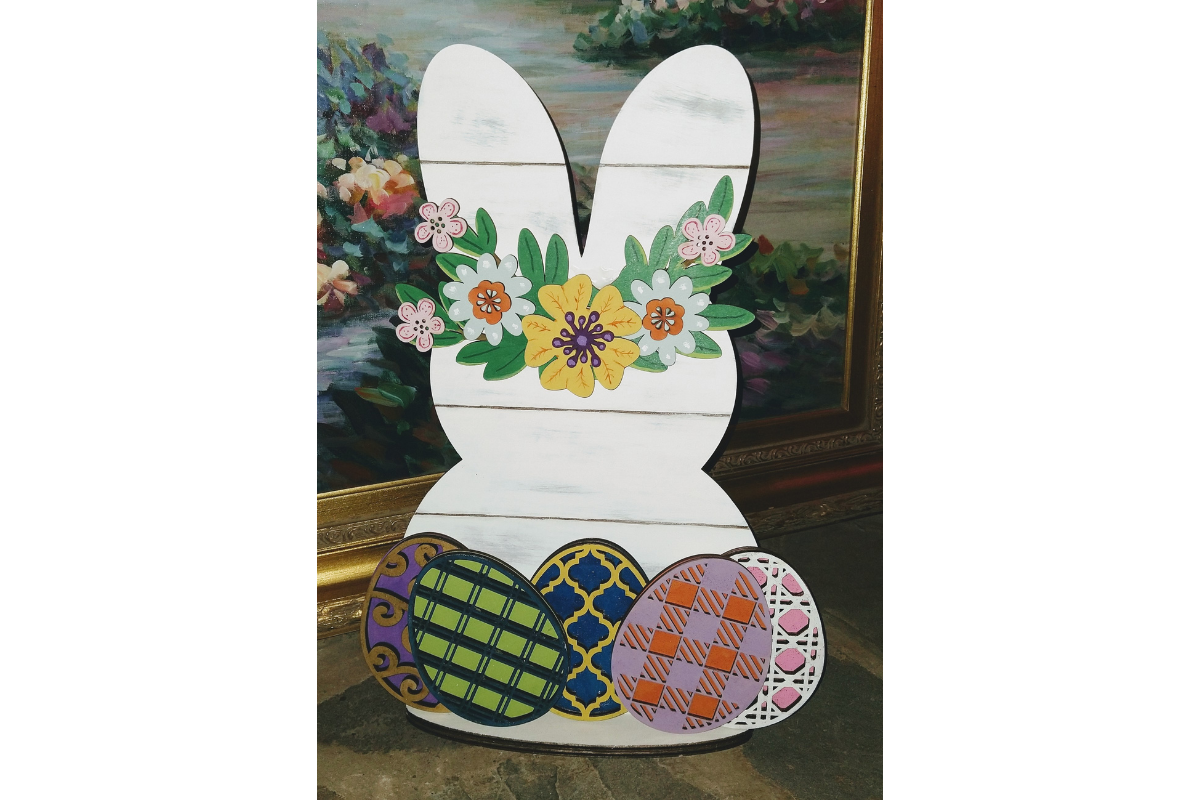 DIY Crafter Kit includes all supplies to create happy and cheerful home decor. This is the Challenge Kit DIY for Spring.