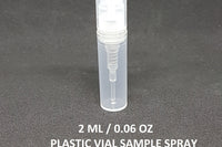 THREE SAMPLES   (2ml each)  ( 6 ml / 60 sprays )