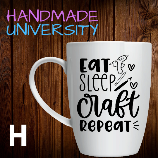 Image of Eat Sleep Craft Repeat - Crafter's Mug
