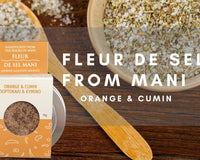 Greek delicious handcrafted local products in premium wooden gift box