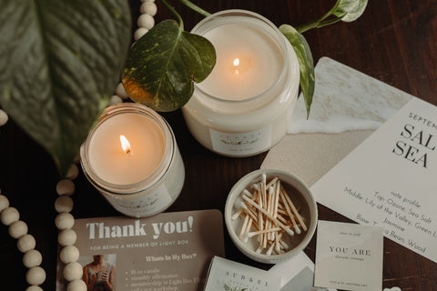 Light Box - A Monthly Candle Subscription  ✨