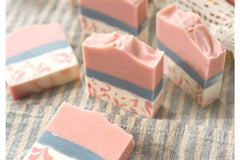 our ingredients include coconut oil, rice oil, oat flour, clay powder, and essential oils such as mint, pine, and lemon...