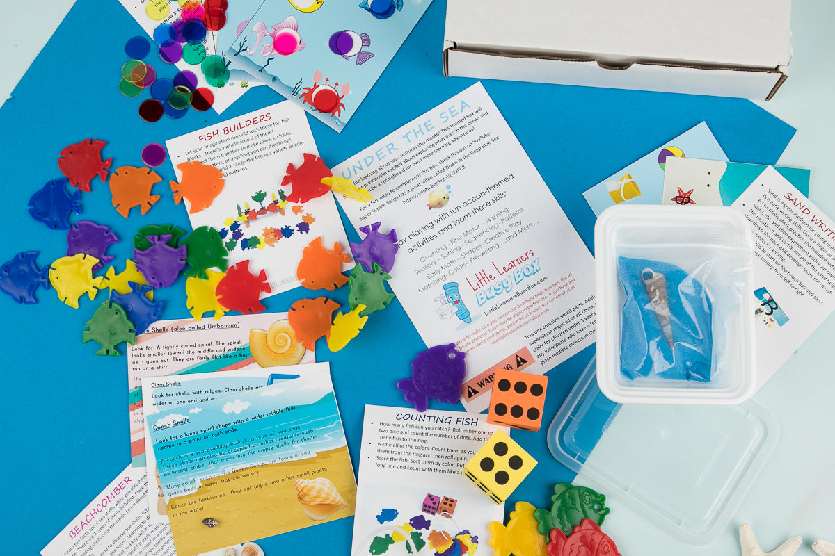 Image of Under the Sea Ocean Themed Big Box