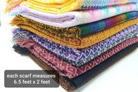 Hand made Mexican rebozo scarf