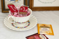 Vintage Teacup Club Trio - Teacup, Saucer & Cake Plate