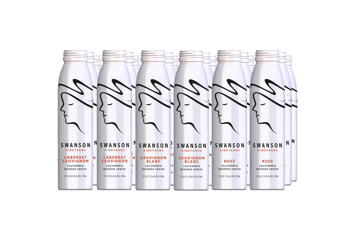 Vintage Wine Estates Swanson Vineyards Reserve 18 Can Set  *Shipping Included*