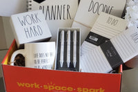Work • Space • Spark: Your Career Growth & Office Decor Subscription Box