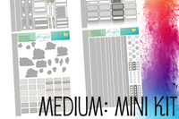 #stickerate MONTHLY Planner Stickers