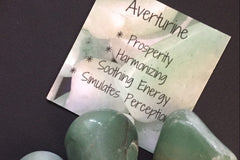 Aventurine crystals are an essential crystal to add to your collection. Drawing on the properties can enhance abundance..