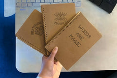 Receive four to six hand selected variety of stationary, pens, washi tape, post-its, and even journals.