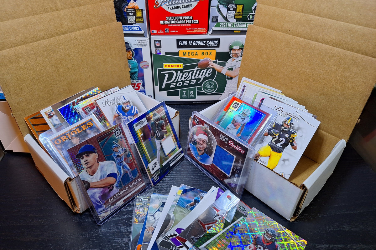 Deluxe Sports Card Box and Monthly Break - Cratejoy