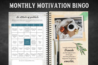 Compass Club | Monthly Motivation System with Planner & Mini-Course